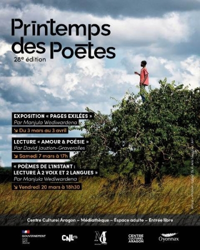 printemps des poètes,médiathèque oyonnax