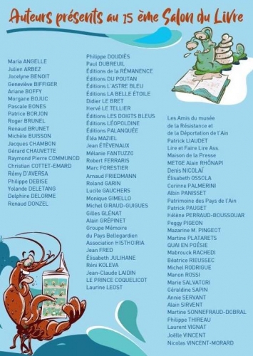 salon du livre nantua,littérature,nantua,ain,bugey,renaud donzel,rhône alpes,france,blog littéraire de christian cottet-emard