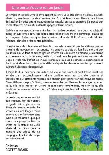 peinture,arts plastiques,jacki maréchal,exposition,oyonnax,ain,haut bugey,rhône alpes,france,librairie buffet,centre culturel aragon oyonnax,usine grande vapeur oyonnax,vapeur oyonnax,galerie en dehors du cadre,clémence et léo maréchal,musée du peigne et de la plasturgie oyonnax,woua'art nantua,site clunisien,nantua,morphée literie oyonnax,mej tapisserie oyonnax,auprès de l'ailleurs,possible fields,ontologie urbaine,musée de la grande vapeur oyonnax,blog littéraire de christian cottet-emard