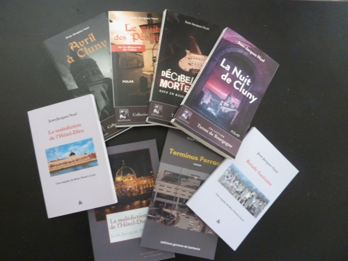 jean-jacques nuel,la nuit de cluny,éditions héraclite,collection terres de bourgogne,cluny,site clunisien,rhône alpes,france,europe,littérature policière,polar,roman,littérature,détective privé,enquête,blog littéraire de christian cottet-emard,critique,note lecture,alphonse de lamartine,lamartine,lyon,mâcon,saône et loire,bourgogne,polar bourguignon,brice noval,série noval